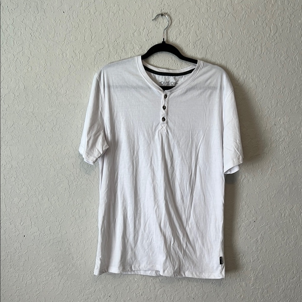 White Short Sleeve Tees Casual Cotton